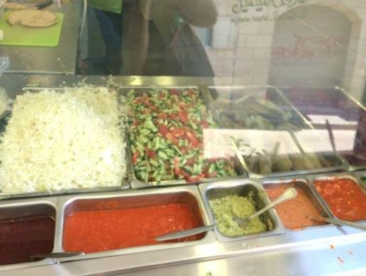 Fresh salad bar